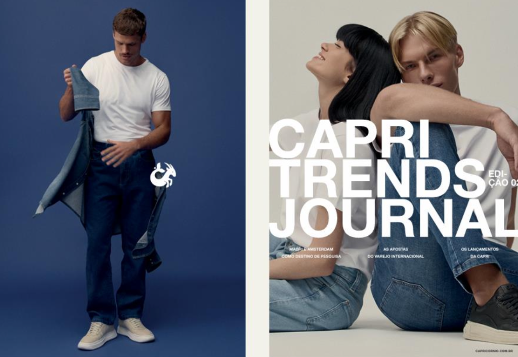 Capricórnio Têxtil lança nova linha de denim com foco em conforto e tendências internacionais