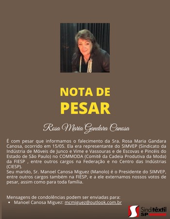 Nota de pesar